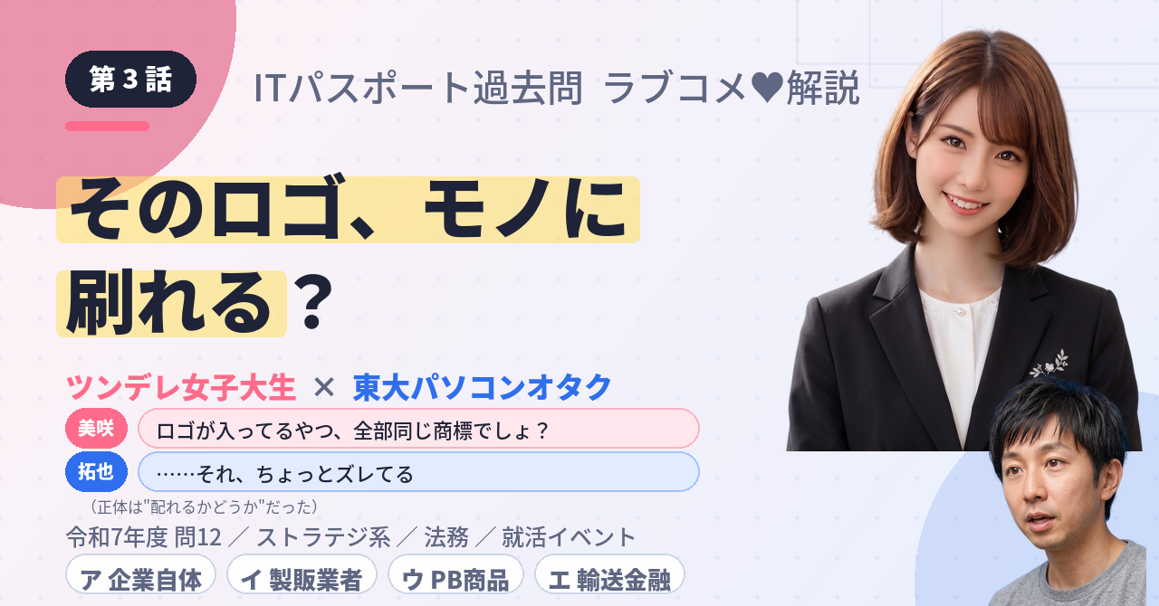 第3話　そのロゴ、モノに刷れる？