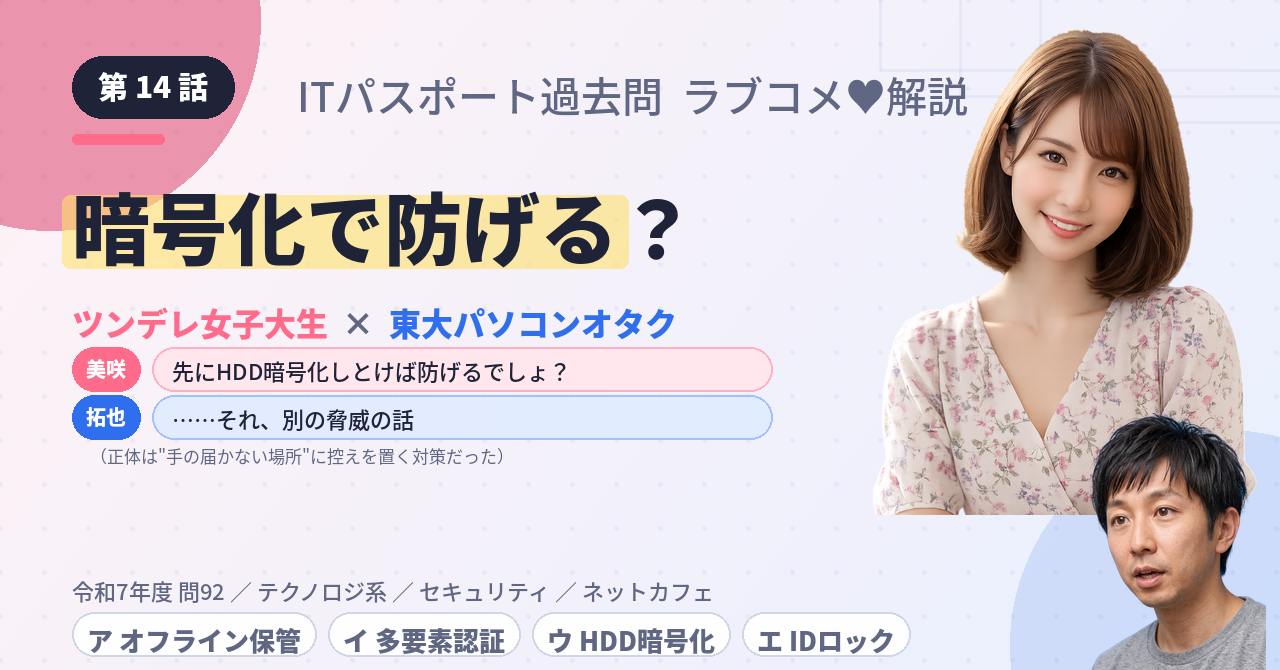 第14話　暗号化で防げる？