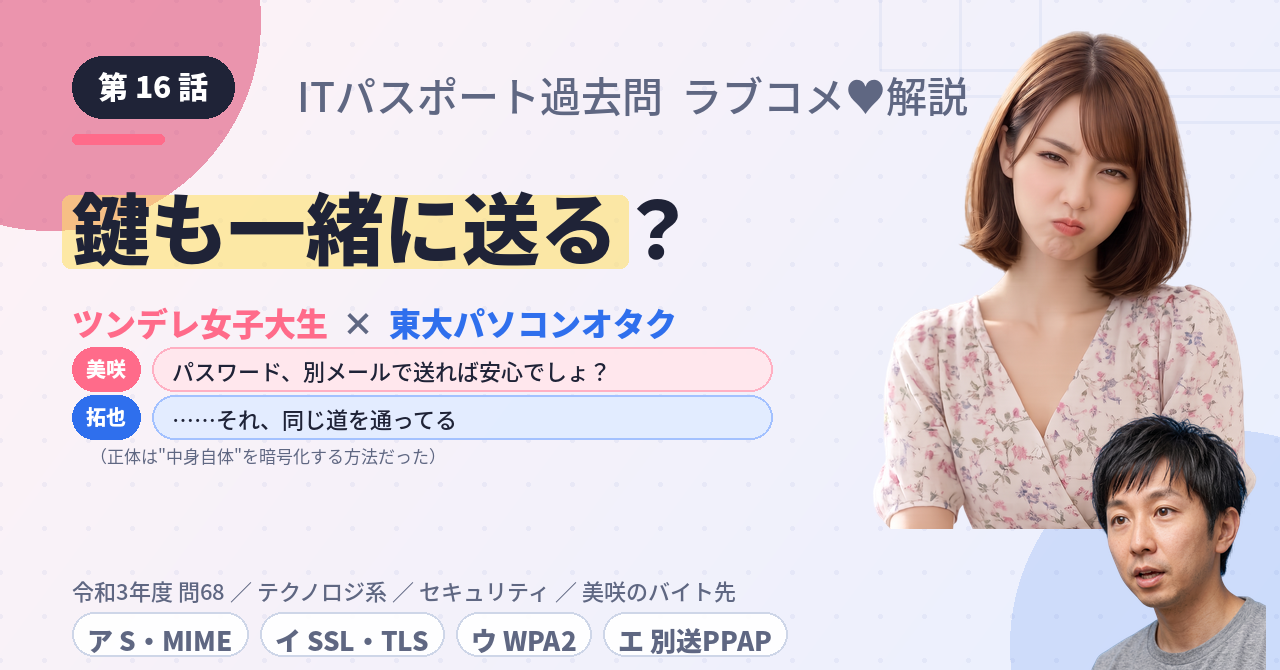 第16話　鍵も一緒に送る？