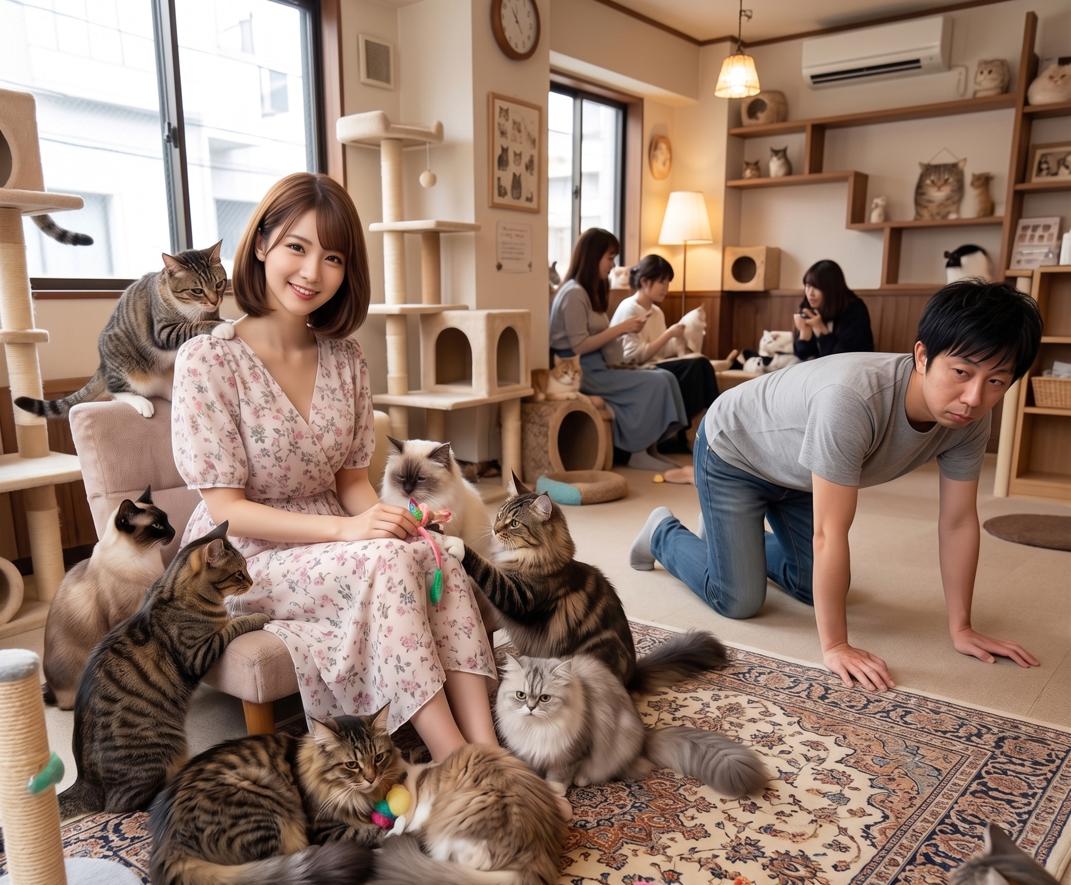 猫カフェ