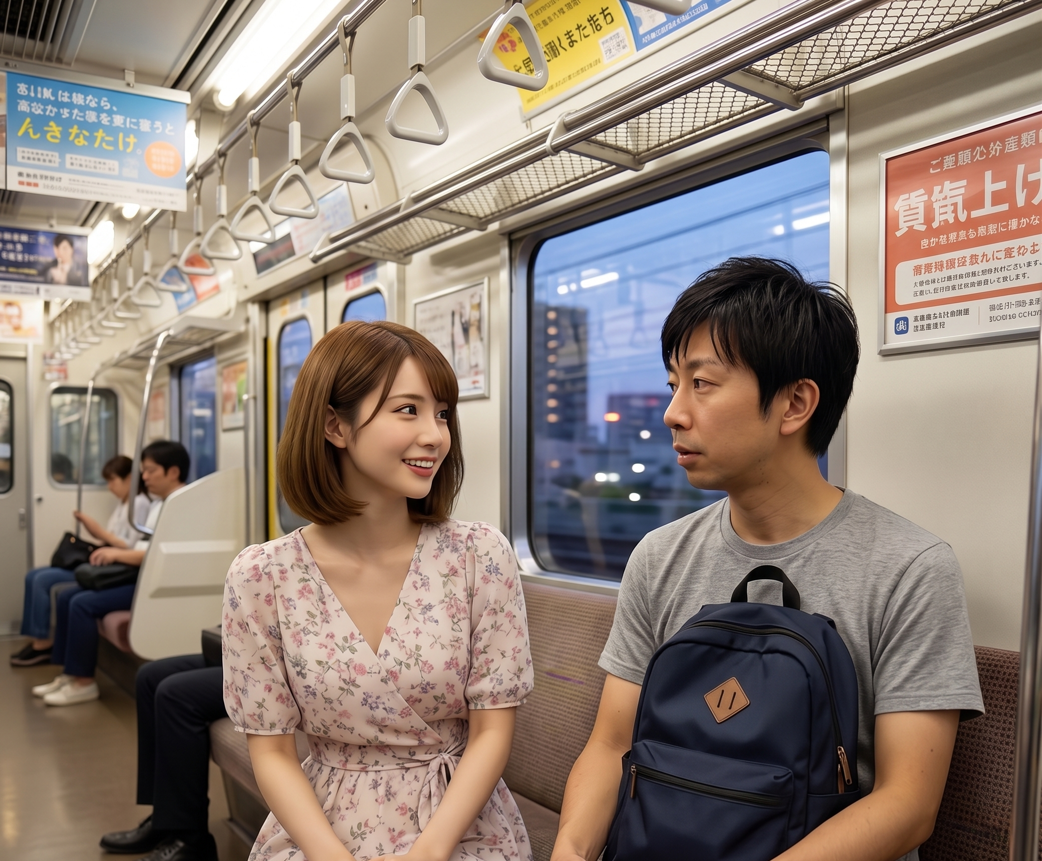 電車内