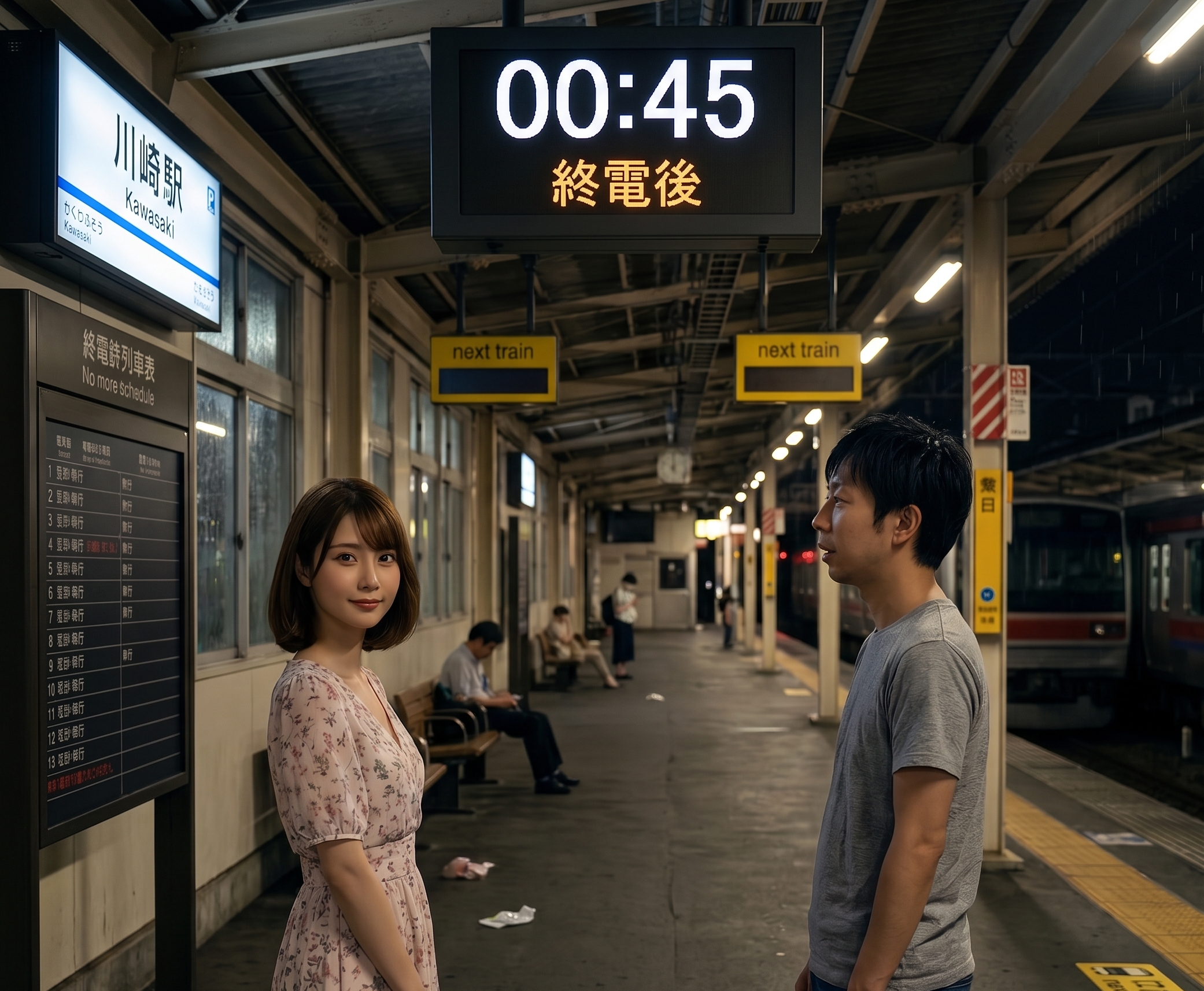 終電を逃す